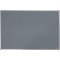 Nobo Tableau d'Affichage Feutre, 900 x 600mm, Cadre Aluminium, Montage Mural par les Coins, Essence, Gris, 1915205