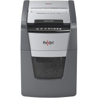 Rexel 2020100X Auto+ 100X - Destructeur de Documents Automatique Coupe Croisee Securite P4, Capacite 100 Feuilles, Corbeille 34 