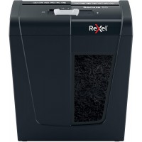 Rexel 2020121 Secure S5 - Destructeur de Documents Coupe Droite Securite P2, Capacite 5 Feuilles, Corbeille 10 litres Amovible
