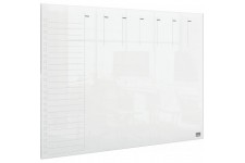 Nobo - Mini Tableau Agenda Semainier Transparent Effacable en Acrylique, Format A3, Facile a  Effacer, 210 x 297 mm, Feutre Marq