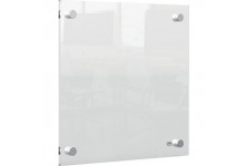 Nobo - Mini Tableau Transparent Effacable en Acrylique pour Bureau, Facile a  Effacer, 300 x 300 mm, Feutre Marqueur et Fixation