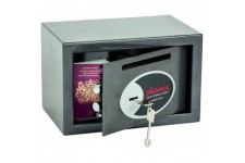 Coffre De Securite Et De Depot Phoenix Vela SS0801KD Avec Serrure a€ Clef (Extra Petit)