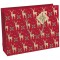 Clairefontaine X-29547-6C - Un sac cadeau shopping 37,3x11,8x27,5 cm 210g en kraft 100 % recycle, Lovely home red