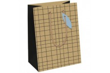 Clairefontaine 28794-0C - Un sac cadeau pocket 17x6x22 cm 210g en kraft 100 % recycle, Minimalist