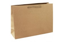Clairefontaine 28800-6C - Un sac cadeau shopping 37,3x11,8x27,5 cm, Kraft brut