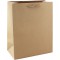 Clairefontaine 28800-2C - Un sac cadeau large 26,5x14x33 cm, Kraft brut