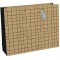 Clairefontaine 28794-6C - Un sac cadeau shopping 37,3x11,8x27,5 cm 210g en kraft 100 % recycle, Minimalist