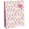 Clairefontaine 28788-2C - Un sac cadeau large 26,5x14xx33 cm 210g, Heros de mon enfance, Filles