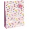 Clairefontaine 28788-2C - Un sac cadeau large 26,5x14xx33 cm 210g, Heros de mon enfance, Filles