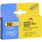 1268 Lot de 2000 agrafes en acier inoxydable de 53 x 6 mm