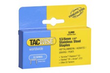 1268 Lot de 2000 agrafes en acier inoxydable de 53 x 6 mm