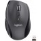 Logitech M705 Souris sans Fil Marathon, 2,4 GHz avec Nano-Recepteur USB Unifying, Suivi Laser 1000 PPP, 7 Boutons, 2 Boutons Sup