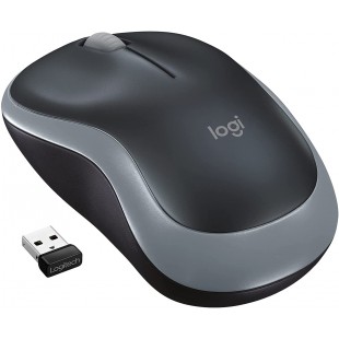 Logitech M185 Souris Sans Fil, 2.4 GHz avec Mini Recepteur USB, Longevite de la Pile 12 Mois, Resolution du Capteur 1000 PPP, Am