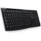 Logitech K270 Clavier Sans Fil pour Windows, Clavier Allemand QWERTZ - Noir