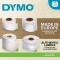 DYMO LW grandes etiquettes autocollantes pour expeditions et badges nominatifs,54 mmx101mm,12rouleaux de 220 etiquettes (2 640 e