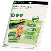 Esselte-Leitz 16917 Lot de 25 pochettes de plastification thermique format A4 epaisseur 80 microns