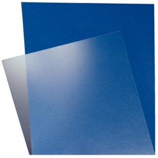 Leitz Couvertures de Reliure Transparentes A4, Lot de 100, 180 microns, Transparent, 33681