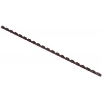 Leitz Lot de 100 baguettes de reliure en plastique 6 mm