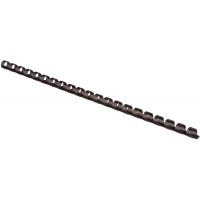 Esselte-Leitz 35042 Lot de 100 reliures spirale en plastique A4, 10 mm, pour 65 pages (Noir) (Import Allemagne)