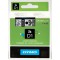 D1 etiquettes pour etiqueteuses LabelManager, 24mm x 7m, Noir sur Transparent, Produit DYMO Authentique