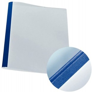 Esselte-Leitz 177118 Lot de 25 chemises a  reliure thermiques A4 1,5 mm (Bleu)