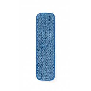 Rubbermaid Commercial Products R050650 Frange Humide en Microfibres Hygen 40 cm Bleu Paquet de 10