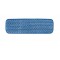 Rubbermaid Commercial Products R050650 Frange Humide en Microfibres Hygen 40 cm Bleu Paquet de 10