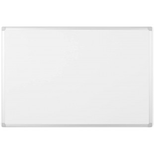 Bi-Office Tableau blanc Earth, tableau ecologique non magnetique, effacable a  sec avec cadre en aluminium, 90 x 60 cm
