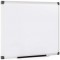 Bi-Office Maya Tableau blanc magnetique avec cadre en aluminium 60 x 45 cm Blanc