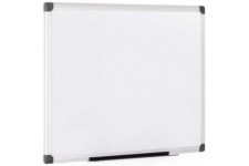 Bi-Office Maya Tableau blanc magnetique avec cadre en aluminium 60 x 45 cm Blanc