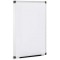 Bi-Office Maya Tableau blanc magnetique avec cadre en aluminium 60 x 45 cm Blanc