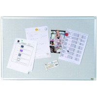 Bi-Office Maya Tableau mixte combonet magnetique liege blanc 900 x 600 mm Blanc