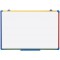 Bi-Office Schoolmate Tableau blanc 600 x 450 mm avec Cadre 4 couleurs