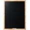 Bi-Office Optimum - Tableau a  Craie Noir, 60 x 45 cm, Cadre en Bois de Pin