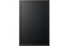 Bi-Office Back2Chalk Essentials Tableau a  craie Noir Cadre en MDF Noir Mat 60x40cm