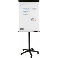 Bi-Office Chevalet de Conference Mobile, Magnetique, Sans Cadre 70x100 cm