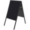 Bi-Office Tableau chevalet de trottoir 1200 x 600 mm Noir
