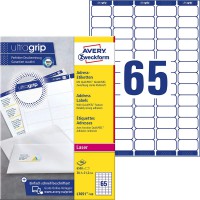Zweckform L7651-100 Mini etiquettes 38,1 x 21,2 mm 100 feuilles (Import Allemagne)