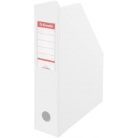 Esselte, porte-revues PVC, Dos de 7 cm, A4, Blanc, 56000