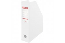 Esselte, porte-revues PVC, Dos de 7 cm, A4, Blanc, 56000