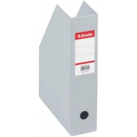 Esselte, porte-revues PVC, Dos de 7 cm, A4, Gris, 56008