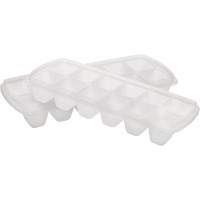 Plast Team Ensemble bac a Glace, Polypropylene, Blanc, 30 x 30 x 30 cm