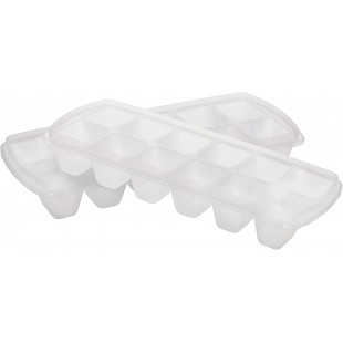 Plast Team Ensemble bac a Glace, Polypropylene, Blanc, 30 x 30 x 30 cm