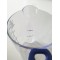 Plast Team Juypal 30100800 San de verre gradue, 0.25 l, plastique, Transparent/noir