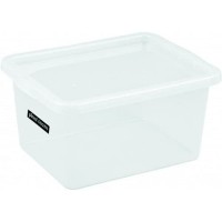 Plast Team 22980800 Basic Boite avec Couvercle, empilable Env. 48 L