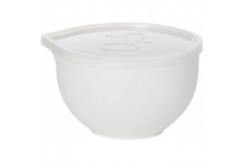 Plast Team 25100800 Super Bowl, 0.5 l, Polypropylene, Blanc