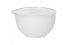 Plast Team 25110800 Super Bowl, 1 l, Polypropylene, Blanc