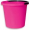 Plast Team Atlanta Seau, 10 l, Rose Fuchsia, Taille Unique