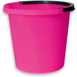 Plast Team Atlanta Seau, 10 l, Rose Fuchsia, Taille Unique