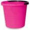 Plast Team Atlanta Seau, 10 l, Rose Fuchsia, Taille Unique